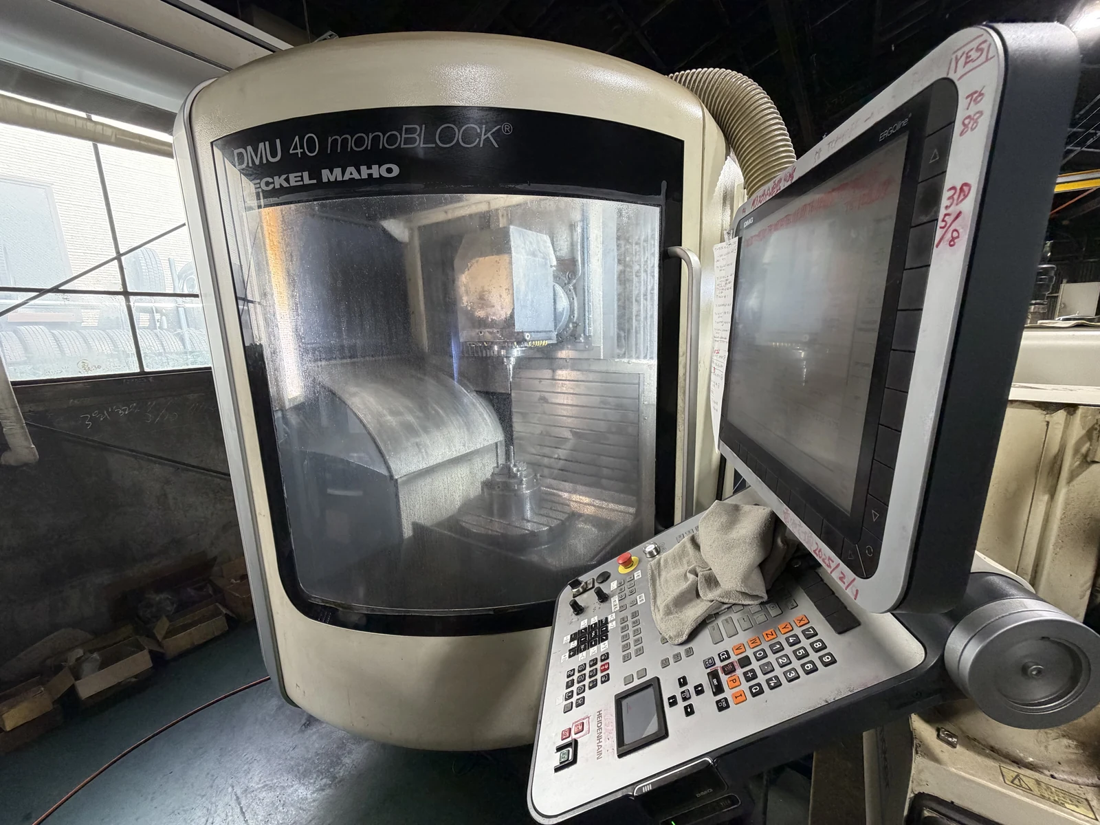同時5軸マシニング DMU40 monoBLOCK